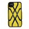   4/4S /   I-Phone X - Black Shell Yellow RPT  